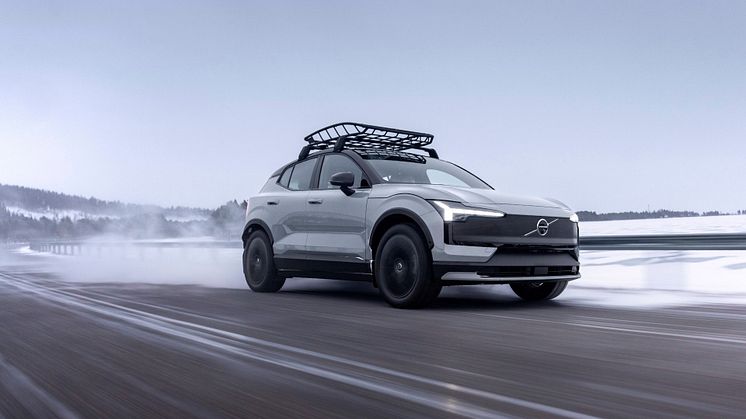 Ny Volvo EX30 Cross Country - en elbil perfekt til friluftslivet