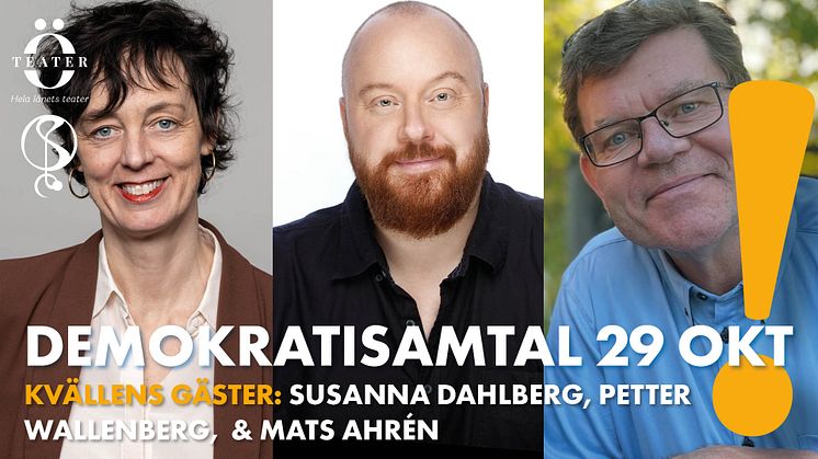 Samtal om dragqueens, armlängds avstånd, demokrati och kulturens roll i samhället