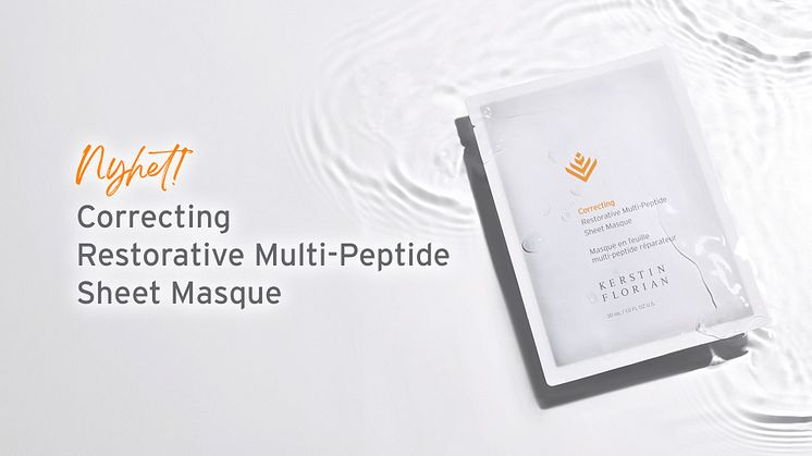 NYHET - Correcting Restorative Multi-Peptide Sheet Masque