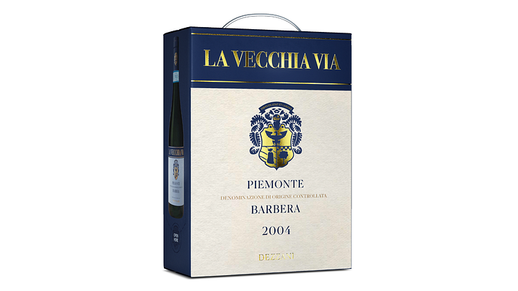 Årgångsvin från 2004, La Vecchia Via Barbera!