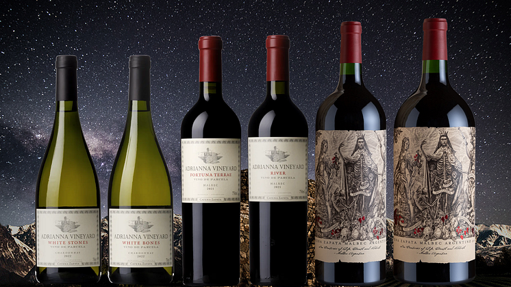 Webblanseringar från Bodega Catena Zapata 27 mars