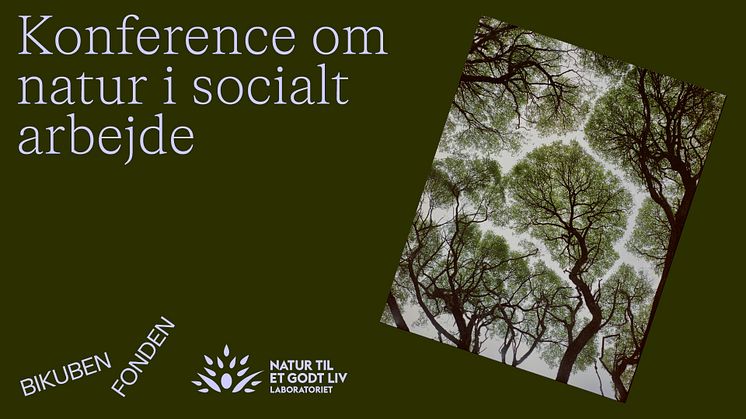Kom til konference under trækronerne om natur i socialt arbejde