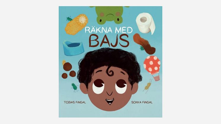 Första matteboken som får barn att skratta högt – "Räkna med bajs"