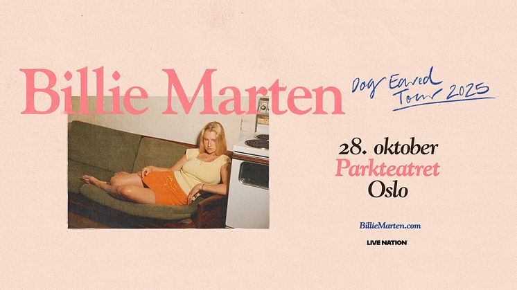 BILLIE MARTEN TIL OSLO!