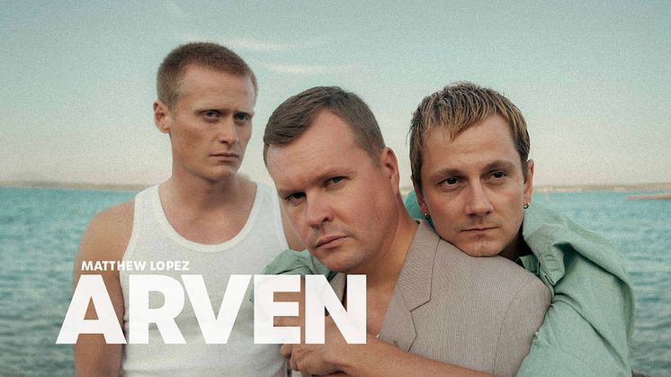 Alfred Ekker Strande, Olav Waastad og Vetle Bergan spiller i Arven. Foto: Erika Hebbert/Nationaltheatret
