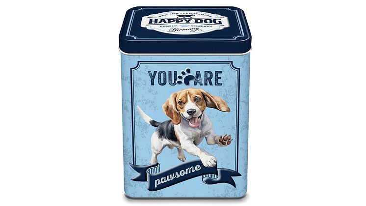 Stilvoll und praktisch - liebevoll designte Vorratsdosen für Hundefutter
