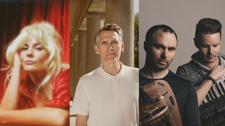 Första artistsläppet till årets Galgbergsfestival. Fotografer: Maja Francis tagen av Milkdrop Studio, Tingsek tagen av Jens Nordström, Symbio tagen av Fredrik Gille.