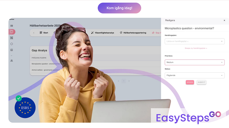 GAP-analyser i CSRD-rapporteringen
