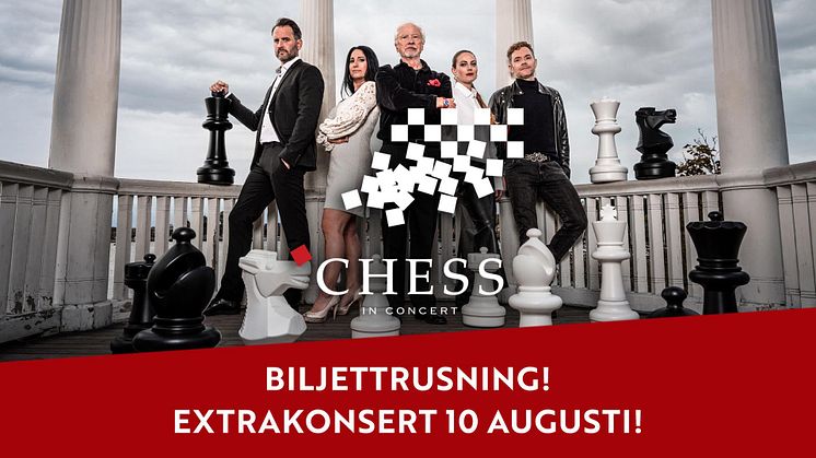 Publikrusning och extrakonsert till “Chess In Concert” på Dalhalla 2025