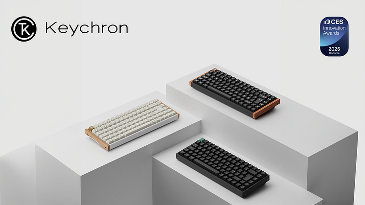 Keychron K2 HE, hyldet af Forbes som "det tastatur med de bedste magnetiske Hall Effect-trykknapkontakter, der kan købes for penge” 