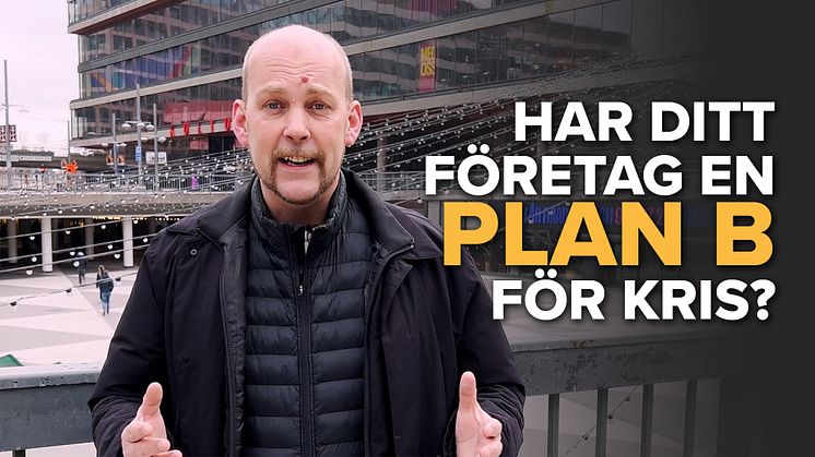Dennis Lindström på SWEPO Group AB pratar om företagarens Plan B - Kontinuitetsplanen