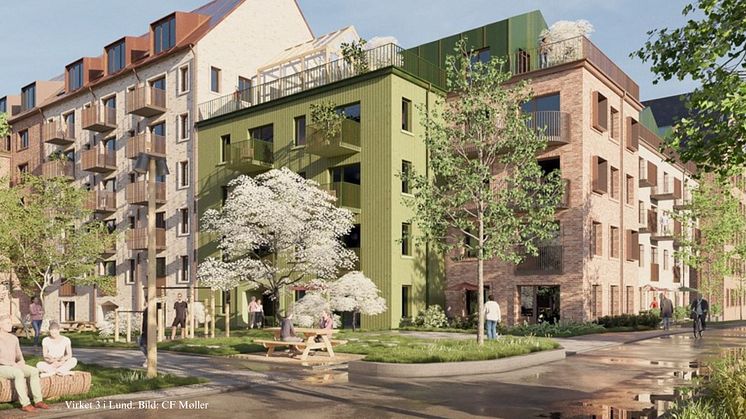 Virket 3 i Lund. Bild: CF Møller