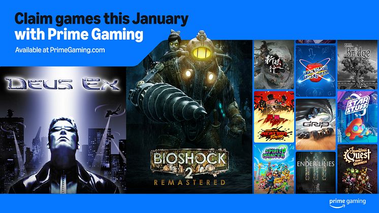 Prime Gaming January Content Update