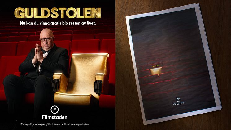 Borg Owilli och Filmstaden bjuder på gratis bio hela livet