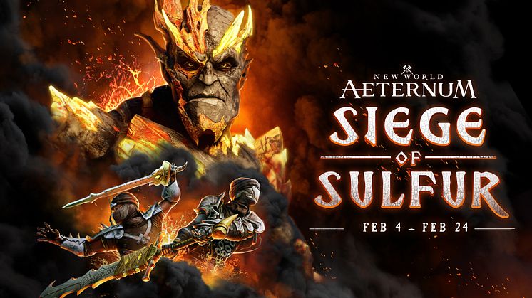 Amazon Games Announces return of New World: Aeternum’s Siege of Sulfur Event