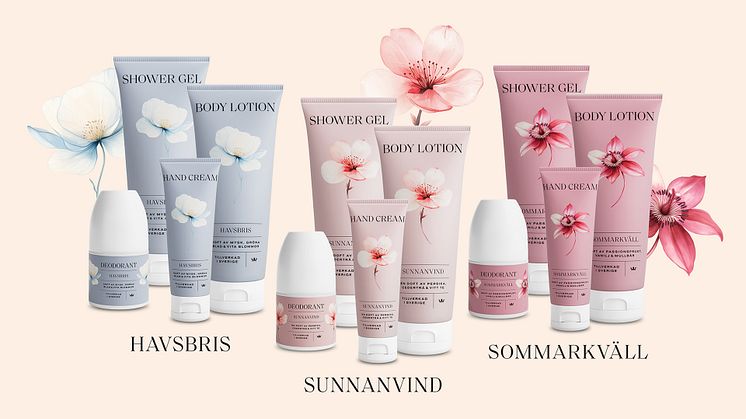 Kronans Apotek lanserar ny kroppsvårdsserie med doft och design i fokus 