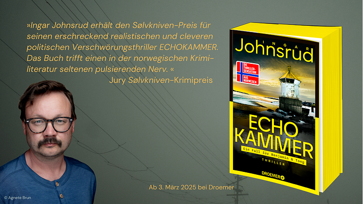Top-Spannung aus Norwegen - ECHOKAMMER von Bestsellerautor Ingar Johnsrud 