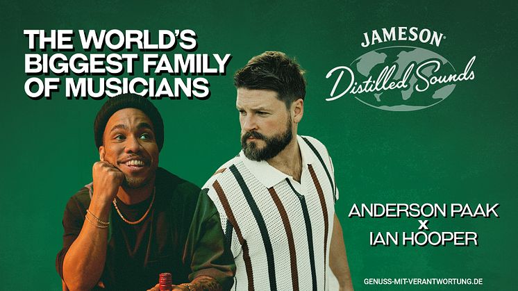 Jameson bringt mit Distilled Sounds Artists aus der ganzen Welt zusammen