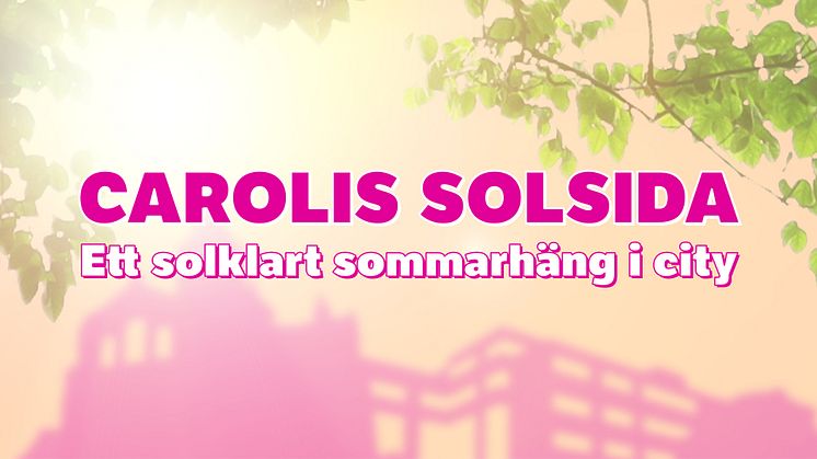 Sun o’clock varje dag mitt i Malmö 