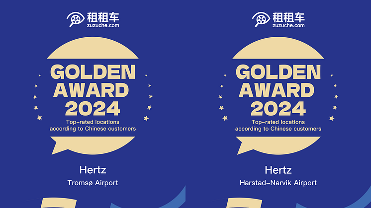 Golden Awards til Hertz Tromsø og Evenes