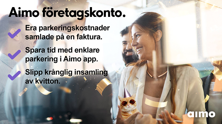 Nu lanserar vi Aimo Företagskonto!