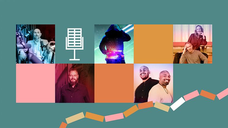 På Örebro Poddfestival på Kulturkvarteret 5 april får du bland annat uppleva P3 Krim, Fritte Fritzson och Olof Lundh live.