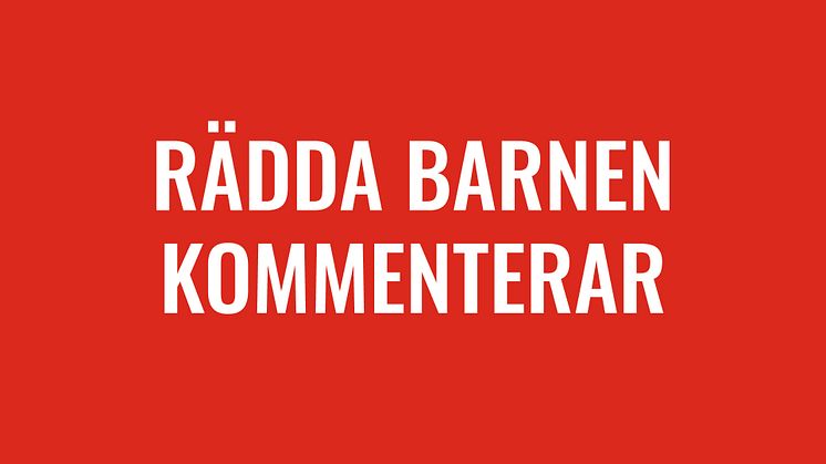 Kommentar till Expressens ledartext om Rädda Barnen den 12 april