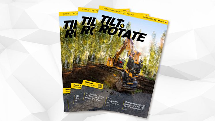 Nyt nummer af engcons magasin Tilt & Rotate er ude nu!