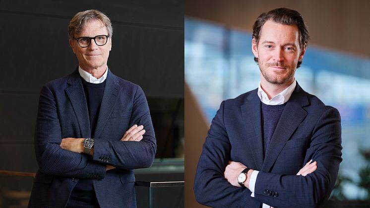 Anderz Larquist und Simon Broström