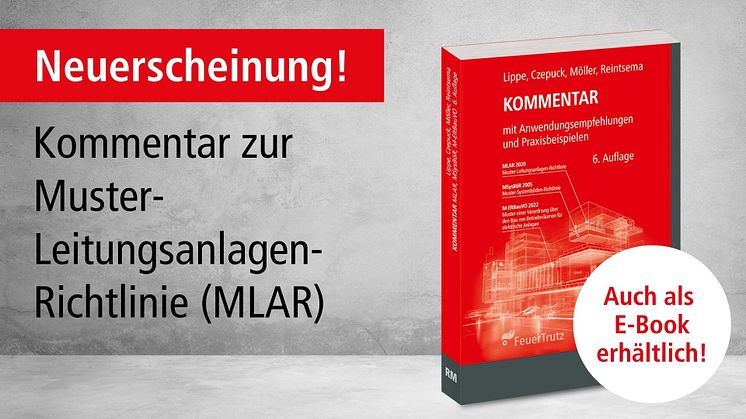 Das Standardwerk zu MLAR in neuer Auflage! Foto: RM Rudolf Müller Medien