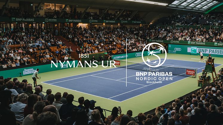 Nymans Ur 1851 blir Official Timekeeper till den anrika ATP-turneringen.