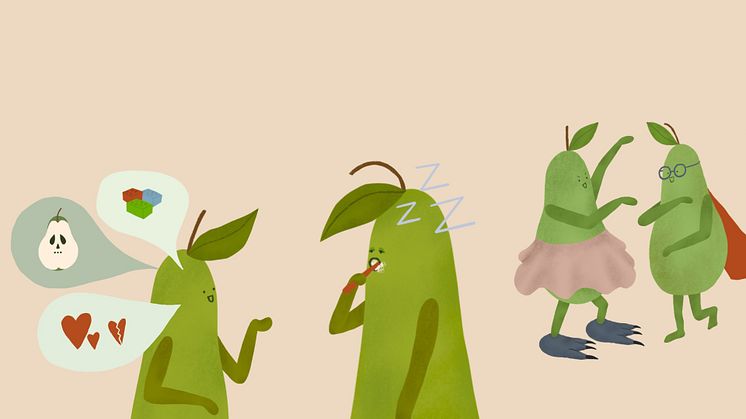 Illustration från Päronguiden.