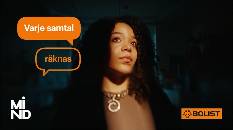 Bolist lyfter det svåra samtalet – kampanj för psykisk hälsa i samarbete med Mind