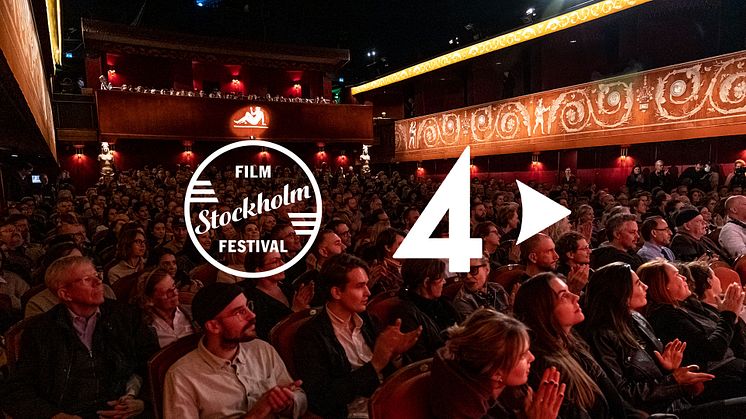TV4 går in som Officiell streamingpartner på Stockholms filmfestival 2025
