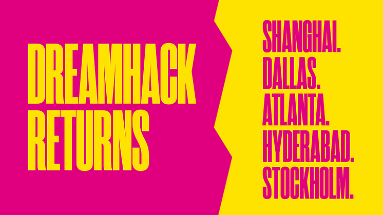 DreamHack returns to Stockholm and Stockholmsmässan in 2025. 
