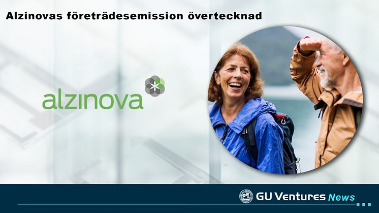 Alzinovas företrädesemission övertecknad