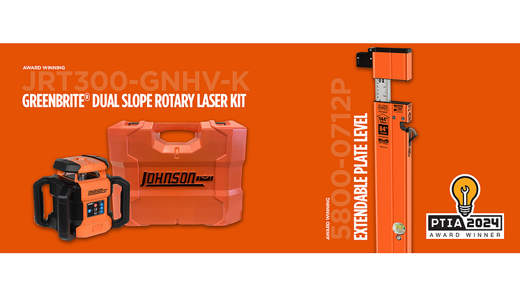 Johnson Level & Tool scores double win at Pro Tool Innovation Awards