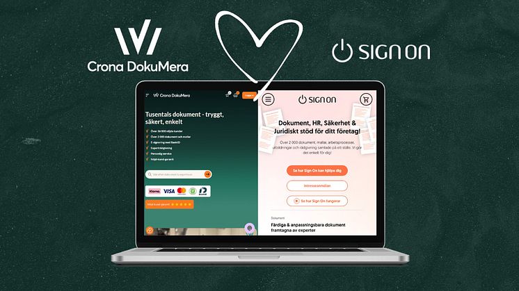 Utöver det utökade utbudet av dokument- och företagsmallar erbjuds även lösningar för digital signatur, samt kurser inom bland annat arbetsmiljö, arbetsrätt likväl som professionell rådgivning inom företagsjuridik, HR, GDPR och ekonomi.
