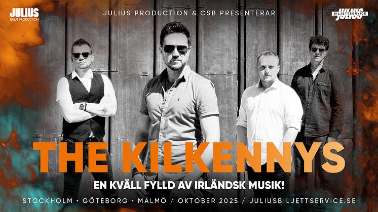 The KilKennys till Stockholm, Göteborg och Malmö
