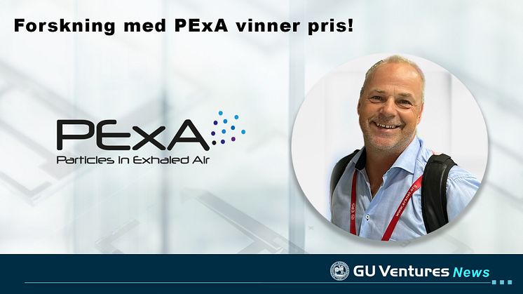 Forskning med PExA vinner pris