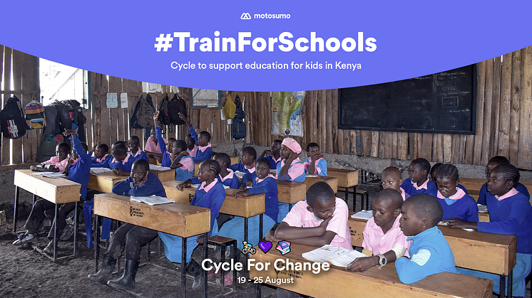 The #TrainForSchools campaign runs from August 19 to August 25, 2024. Motosumo will donate $1 to the Human Practice Foundation for every 100 km its global community will cycle together, whether attending classes live or on-demand. 