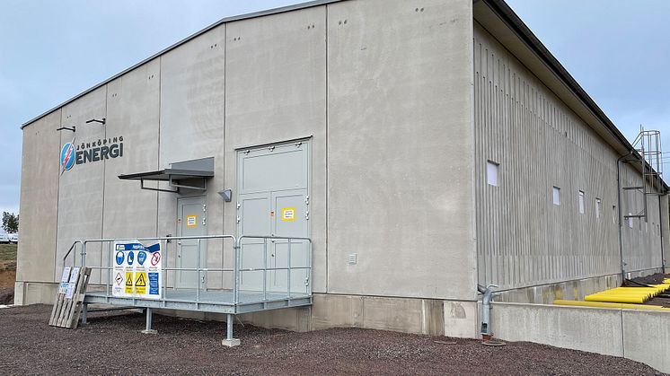 Den nya fördelningsstation i Stigamo möjliggör tillväxt och nya etableringar