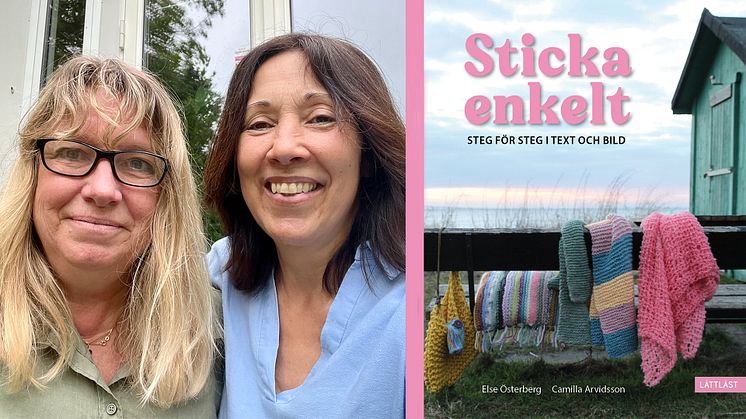 Alla kan sticka med hjälp av ny lättläst stickbok