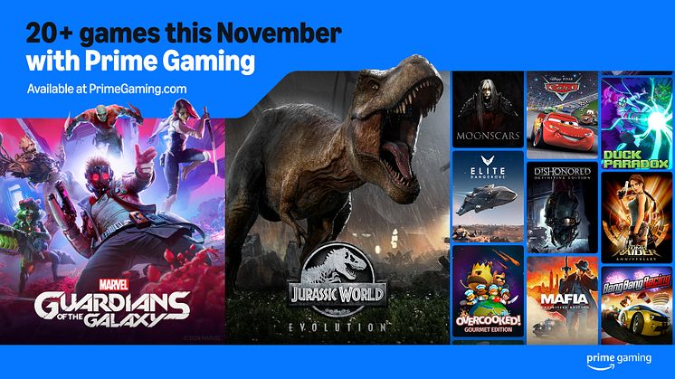 Prime Gaming November Content Update