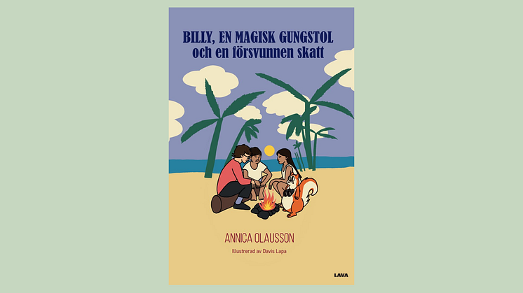 Ny bok för unga äventyrare: "Billy, en magisk gungstol och en försvunnen skatt" av Annica Olausson
