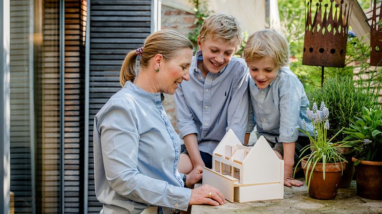 Familie Witt realisierte ihren Wohntraum an der historischen Stadtmauer