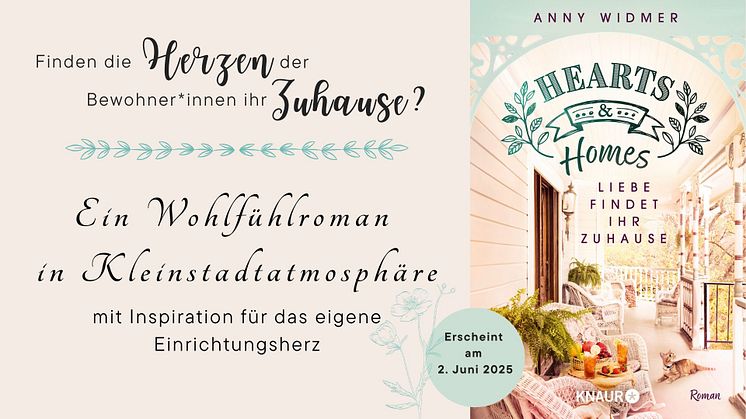 Upcycling und Herzklopfen in „Hearts & Homes“ von Anny Widmer