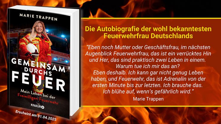 4. Mai 2025: Weltfeuerwehrtag! Wenn die Sirene heult: Feuerwehrfrau Marie Trappen über Mut, Gemeinschaft und Empowerment