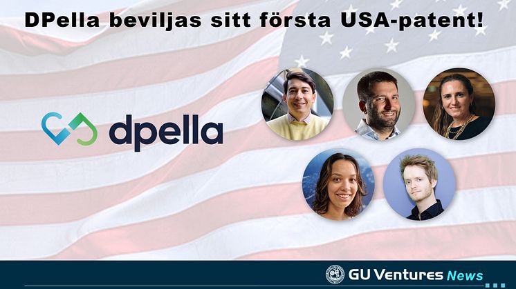 DPella beviljas sitt första USA-patent!