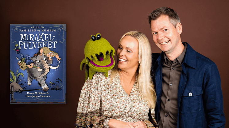 –Verden trenger mer humbug, mener forfatteren og illustratøren av Cappelen Damms nye barnebokserie.